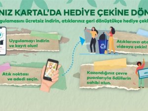 Kartal’da atıklar hediye çekine dönüşüyor