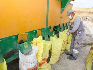 “Talas Belediyesi’nin tohum eleme makinesi işimizi kolaylaştırdı”