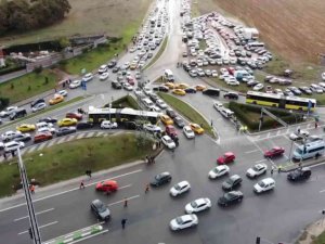 İstanbul trafiğinde Formula 1 yoğunluğu