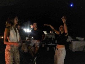 Marmaris’te yazdan kalma gecelerde eğlenceler devam ediyor