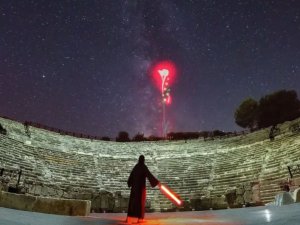 Patara Antik Kenti’nde ’Yıldız Savaşları’ rüzgarı