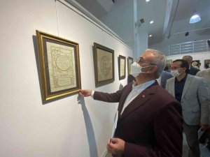 Çizgide Ahenk ve Zarafet Hat Sergisi açıldı