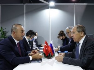 Bakan Çavuşoğlu, Rus mevkidaşı Lavrov ile görüştü
