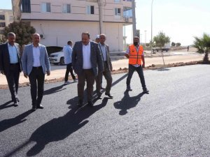 Viranşehir’de asfaltlama çalışmaları sürüyor