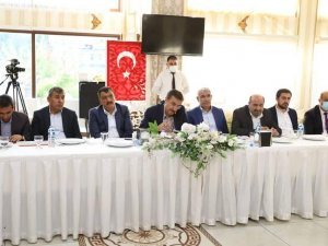 Milletvekili Tüfenkci, muhtarlarla bir araya geldi