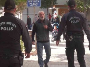 Ege’nin vaka şampiyonu Kütahya’da maske denetimi