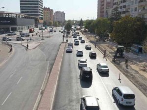 Konya Büyükşehir kavşak düzenlemeleriyle trafiği rahatlatıyor