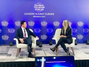 Ahmet Aras Global turizm Formunda Türkiye’yi temsil ediyor