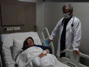 Van’da 62 yaşındaki kadının başparmağından anjiyo yapıldı