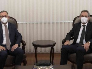 Bakan Özer, Gençlik ve Spor Bakanı Kasapoğlu ile görüştü