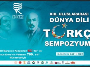 YTB destekleriyle “Uluslararası Dünya Dili Türkçe Sempozyumu”