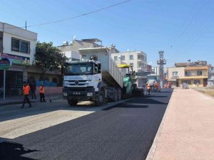 Toroslar’ın caddeleri yenilendi