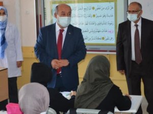 Kütahya İl Milli Eğitim Müdürü Hasan Başyiğit Gediz’i ziyaret etti