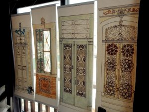 Germiyan kapı ve pencereleri sergi teması oldu