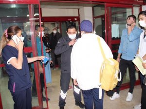 Hastanede ’Pembe kod’ tatbikatı