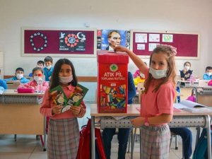 Köşk’te atık pil kampanyası yeniden başladı