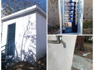 Akçakent İlçesi köylerinde  Kollektör çalışması