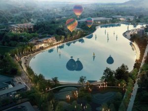 Avrupa’nın en büyük kristal lagün havuzunun üçte ikisi doldu