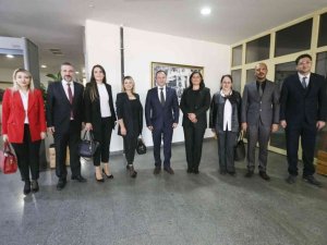 Aydın Barosu, Başkan Çerçioğlu ile görüştü