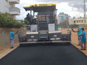 Alanya Belediyesi’nden  Konak Caddesi’ne asfalt