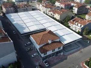 100 günde tamamlanan Kapalı Pazar Yeri’nin açılışı gerçekleştirildi