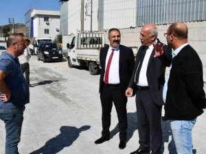 Söke Alt Sanayi Bölgesi’nde 15 bin metrekarelik yol çalışması gerçekleştirildi