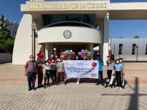 Çocuklar Deniz Müzesini gezdi