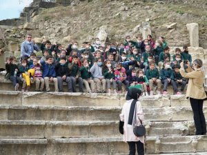 Öğrenciler önce sanat sonra tarihle buluştular