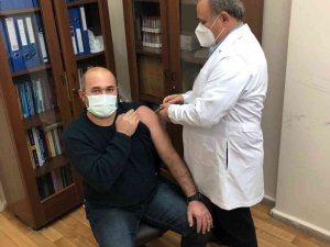 Eskişehir’deki ilk Turkovac aşısı ESOGÜ Hastanesi’nde yapıldı