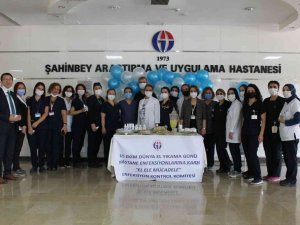 GAÜN’de el yıkamanın önemi anlatıldı