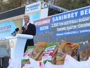 Gaziantep’te çiftçiye büyük destek