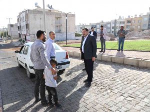 Canpolat, park ve üst yapı çalışmalarını inceledi