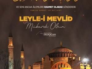Cumhurbaşkanı Erdoğan’dan Mevlid Kandili paylaşımı