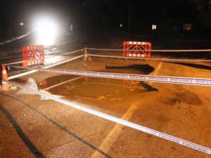 Bodrum’da isale hattı yine patladı