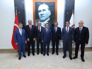 Anayasa Mahkemesi Başkanı Arslan, Vali Ayyıldız ve Başsavcı İrcal’ı ziyaret etti