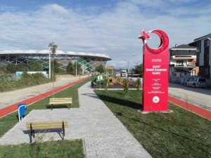 Şehidin ismi artık o parkta yaşayacak