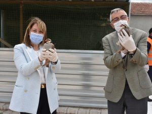 Bölgenin tek kınalı keklik üretim tesisi İnönü’de