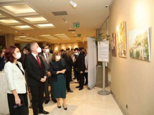 Sloven sanatçılar Gaziantep’i resmetti