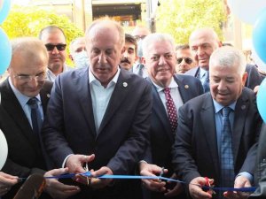 Muharrem İnce, Bandırma’da yarış atına bindi, esnafı gezdi