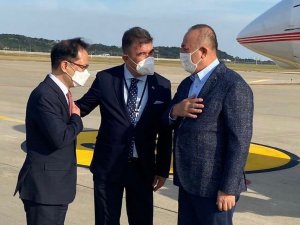 Bakan Çavuşoğlu Güney Kore’de