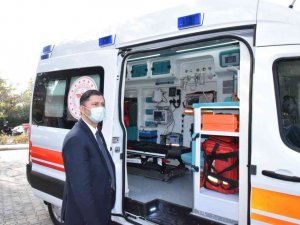 Sındırgı 112 Acil Sağlık İstasyonuna yeni ambulans