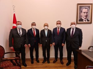 Kilis heyeti Bakan Elvan ile bir araya geldi