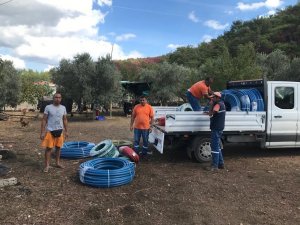 Marmaris Belediyesi’nden tarlaları zarar gören vatandaşa destek