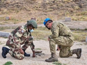 MSB: “Gambiyalı misafir askeri personele ‘Mayın ve EYP ile Mücadele Eğitimi’ verildi"