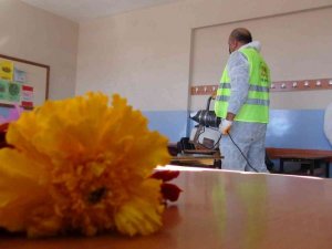 İpekyolu Belediyesi eğitim yuvalarını korona virüse karşı koruyor