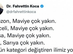 Bakan Koca: Iğdır, sarıya yakın