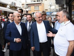 İçişleri Bakan Yardımcı Mehmet Ersoy Nusaybin’de incelemelerde bulundu