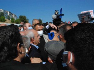 Kılıçdaroğlu’nun programı öncesi kentsel dönüşüm eylemi