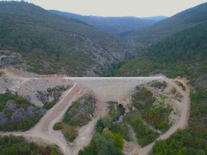 Karabük Aldeğirmen Barajı’nda çalışmalar aralıksız devam ediyor