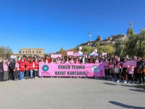 İpekyolu’nda meme kanseri için farkındalık etkinliği